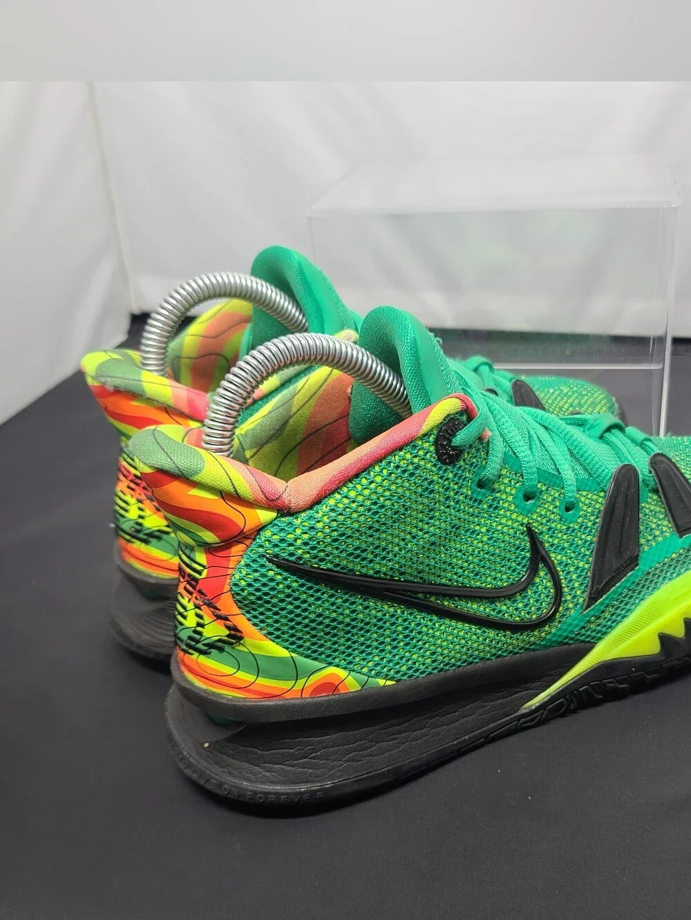 Nike Kyrie 7 Weatherman Baskeball Shoes CQ9326-300 kids size 5